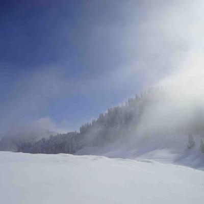 nach dem Gräppelensee Einstieg in den Aufstieg Richtung Windenpass