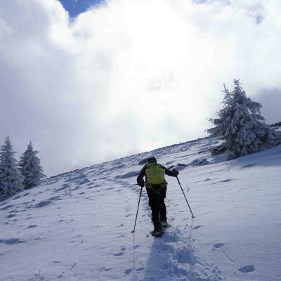 Austieg Richtung Stofel