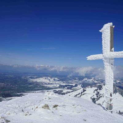 sturmgepeitsches Kreuz