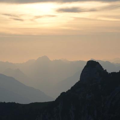 Blick Richtung Sonnenaufgang