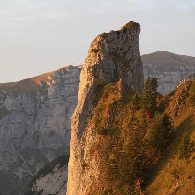 Bogartenlücke Richtung Roslenfirst